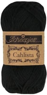 Scheepjes Cahlista 50g - 110 Jet Black