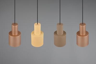 Trio Design hanglampAgudo 4-lichts - 319400417
