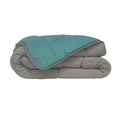 HUDSON Licht microfiber dekbed 200g / m² 240x260cm Pebble & Lake