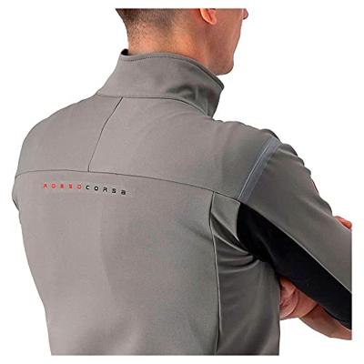 Castelli Gabba RoS 2 korte mouw fietsjack grijs heren M