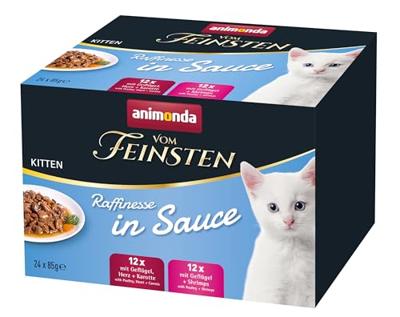ANIMONDA Vom Feinsten Kitten Raffinesse in sauce - nat kattenvoer - 24x85g