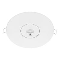 Noxion LED Emergency Spot Wit 3W 240lm - 850K Koel Wit | 3 uur Noodverlichting - Autotest - 140mm - thumbnail