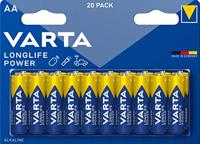 20 x AA Varta alkaline batterijen - LongLife Power- 4906 - thumbnail