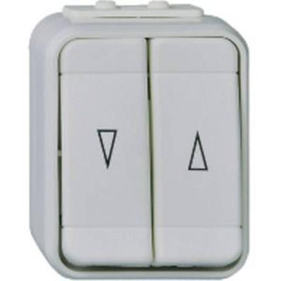 ELSO jaloezieknop 442809 10A AquaTop licht/basisgrijs Meerdere kleuren 1 stuk(s)