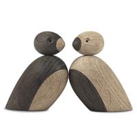 Kay Bojesen Animals Mussen 2 stuks hout 6 cm - thumbnail