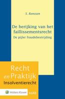 De herijking van het faillissementsrecht - Samantha Renssen - Hardcover (9789013136821) - thumbnail