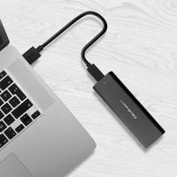Qoltec 50311 behuizing voor opslagstations SDD-behuizing Zwart M.2 - thumbnail