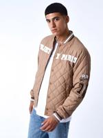 Project X Paris Teddy Quilted Jas Heren Beige - Maat S - Kleur: Beige | Soccerfanshop - thumbnail
