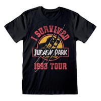 Jurassic Park T-Shirt I Survived 1993 Size S - thumbnail