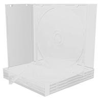 MediaRange Cajas CD doble, 10 mm, Transparente, 5 unidades Jewel case 2 schijven Transparant - thumbnail