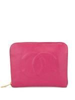 Chanel Pre-Owned grained flat clutch - PINK - thumbnail