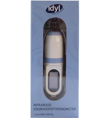 Idyl Voorhoofd thermometer infrarood 1 seconde (1 st) Idyl Voorhoofd thermometer infrarood 1 seconde (1 st)