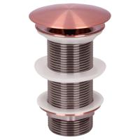 Differnz afvoerplug Mix & Match always open L rood koper - thumbnail