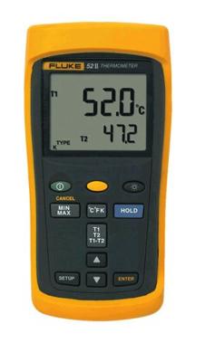 Fluke 52 II Temperatuurmeter -250 - +1372 °C Sensortype J, K, T, E