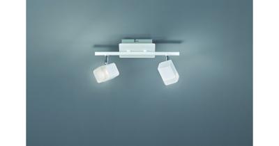 Trio PlafondspotRoubaix 2-lichts wit - R82152131