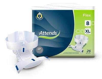 Attends Flex 8 maat XL 26 Stuks Attends Flex 8 maat XL 26 Stuks