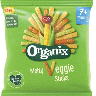 Veggie groente sticks 7 maanden bio 15 Gram Veggie groente sticks 7 maanden bio 15 Gram