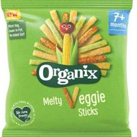 Veggie groente sticks 7 maanden bio 15 Gram - thumbnail