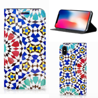 Apple iPhone X | Xs | Standcase | Mozaïek - thumbnail