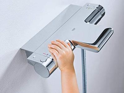 GROHE Grohtherm 2000 badkraan thermostatisch met tray chroom 34464001 - thumbnail