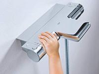 Grohe Grohtherm 2000 New thermostatische badkraan chroom - thumbnail