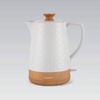 Maestro MR-076 waterkoker 1,8 l 1800 W Wit, Hout - thumbnail