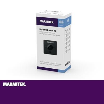 Marmitek BoomBoom 76 Bluetooth ontvanger Zwart - thumbnail