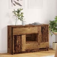 Dressoir met lade Oud Hout 100 x 30 x 65,6 Bewerkt hout - thumbnail