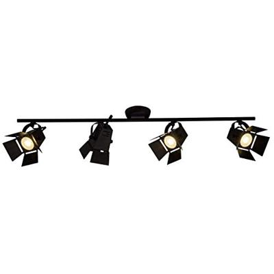 Brilliant Movie G08931/76 Plafondspot LED GU10 20 W Zwart (mat) Brilliant Movie G08931/76 Plafondspot LED GU10 20 W Zwart (mat)