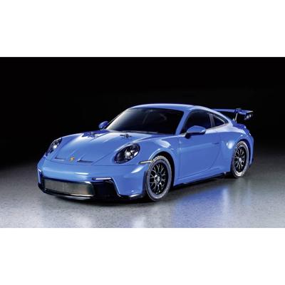 Tamiya 1:10 RC auto Elektro Sportwagen 1:10 RC Porsche 911 GT3 (992) (TT-02) Brushed 4WD Bouwpakket TT-02