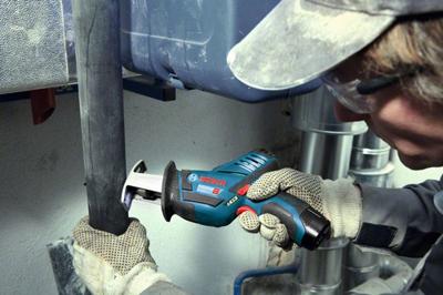 Bosch Professional GSA 12V-14 Accu reciprozaagmachine 12V 3,0Ah Li-Ion In L-Boxx - 060164L976 - thumbnail