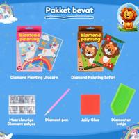 Knutselset 3D Dotty art assorti | 12 stuks - thumbnail