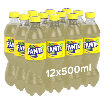 Fanta zero lemon pet (12x 50cl)