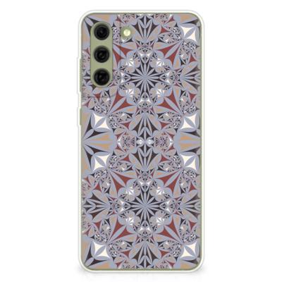 Samsung Galaxy S21FE | TPU | Siliconen hoesje | Flower Tiles