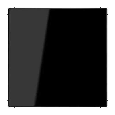 Jung LS990 blindplaat met draagframe zwart