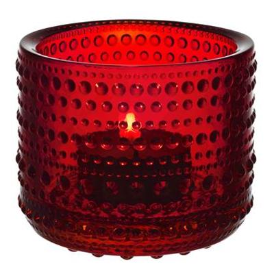 IITTALA - Kastehelmi - Sfeerlicht 6,5cm Cranberry IITTALA - Kastehelmi - Sfeerlicht 6,5cm Cranberry