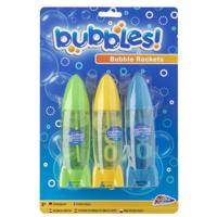 Grafix 3 bellenblaas raketten op kaart - thumbnail