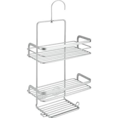 Metaltex Viva Doucherekje 3 Etages 23x12x38 cm Zilver