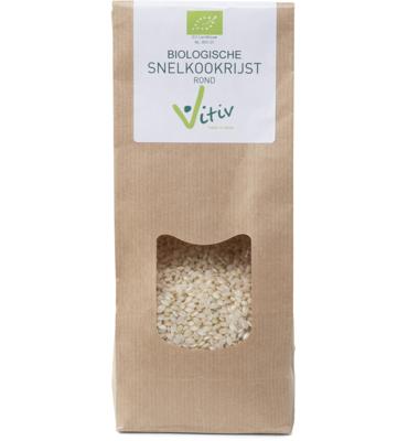 Vitiv Snelkookrijst bio 500 Gram Vitiv Snelkookrijst bio 500 Gram