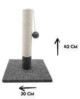 Krabpaal - TYROL - 404113 - Eenvoudig - Grijs en wit - 42cm - thumbnail