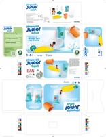 Playmobil® Junior Aqua giet- en speelwatertank met glijbaan - thumbnail