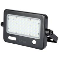 V-TAC 8674 VT-788-10 Tuinschijnwerper op zonne-energie LED LED 10.00 W Zwart - thumbnail