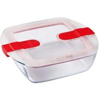 Pyrex Schaal met deksel 1L 20x17x6cm - thumbnail