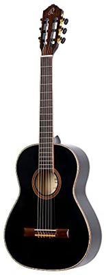 Ortega Family Series R221BK-3/4 klassieke gitaar zwart met tas Ortega Family Series R221BK-3/4 klassieke gitaar zwart met tas