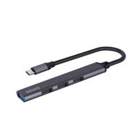 SAVIO AK-71 USB-C hub - 3 x USB-A 2.0, 1 x USB-A 3.0, 4-in-1, 5 Gbps - thumbnail