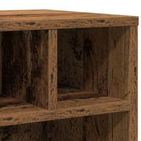 VidaXL Printerstand met opslag oudhout 41 x 32 x 33.5 cm bewerkt hout - thumbnail