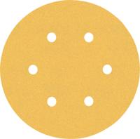 Bosch Accessoires Expert C470 schuurpapier voor excenterschuurmachines 150 mm, 6 gaten, K120 5-delig - 2608900817 - thumbnail