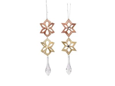 Ornament plc hanger roze l12 cm Kurt S. Adler - Kurt s adler Ornament plc hanger roze l12 cm Kurt S. Adler - Kurt s adler