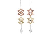 Ornament plc hanger roze l12 cm Kurt S. Adler - Kurt s adler - thumbnail