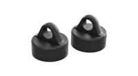 Aluminum Shock Cap (Black) (2pcs) (AR330491) - thumbnail
